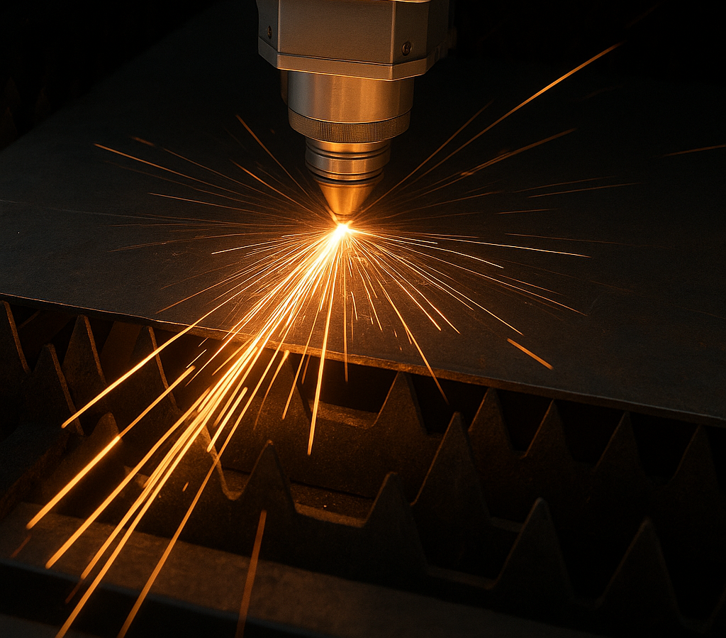 Laser cutting