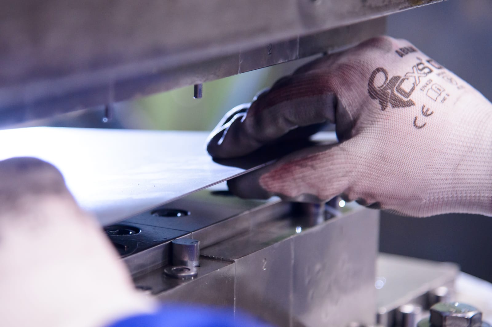 Metal pressing